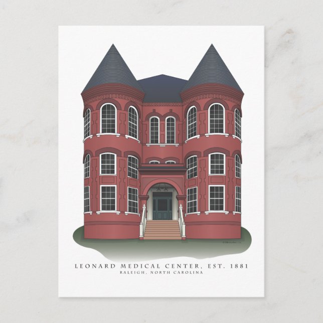 Leonard Medical Center Postcards Vykort (Framsida)