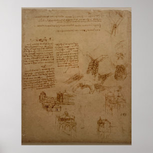 Leonardo, Atlantkodex - arkitekterna Poster