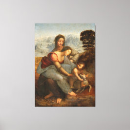 Leonardo da Vinci – Anna Selbdritt – Anna Metterza Canvastryck