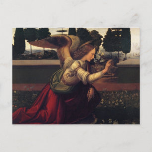 Leonardo Da Vinci Annunciation - Angel Vykort