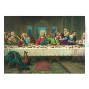 Leonardo da Vinci är den sista leverantören Hälsningskort
