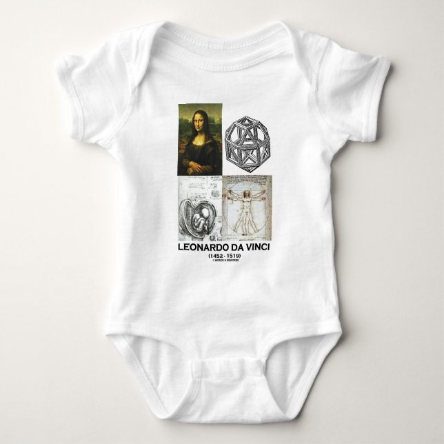 Leonardo da Vinci Collage (Insamling av arbeten) T Shirt (Framsida)