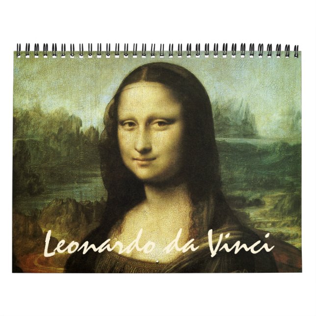 Leonardo da Vinci Fine Art Paintings och Sketches Kalender (Omslag)