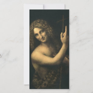 Leonardo Da Vinci - John The Baptist Julkort