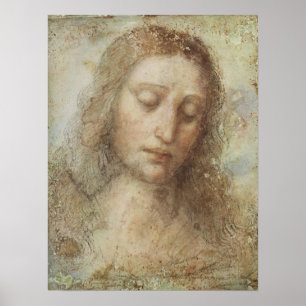 Leonardo da Vinci Kristus Poster