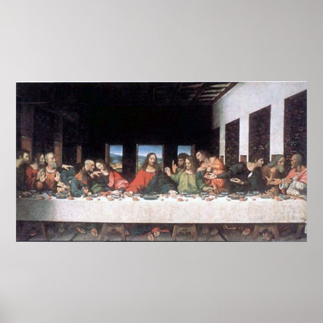 Leonardo da Vinci Last Supper Poster (Framsidan)