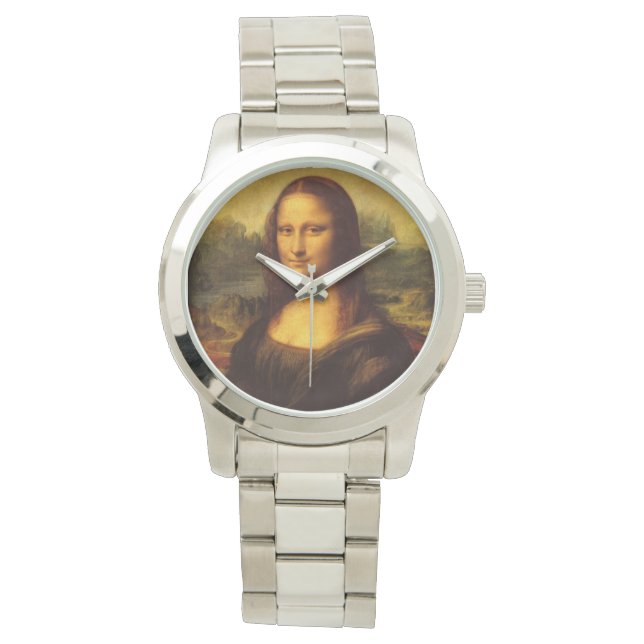 Leonardo da Vinci Mona Lisa Armbandsur (Framsida)