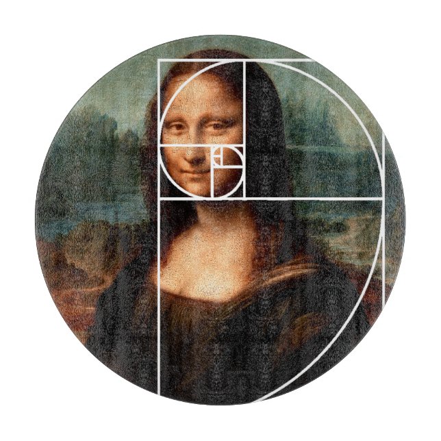 Leonardo da Vinci Mona Lisa Fibonacci Sequence (Framsidan)