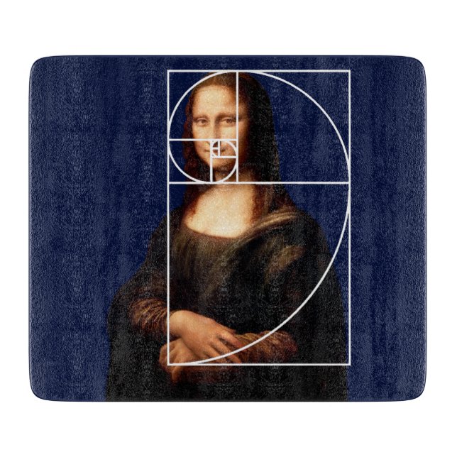 Leonardo da Vinci Mona Lisa Fibonacci Sequence (Framsidan)