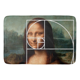 Leonardo da Vinci Mona Lisa Fibonacci Sequence Badrumsmatta