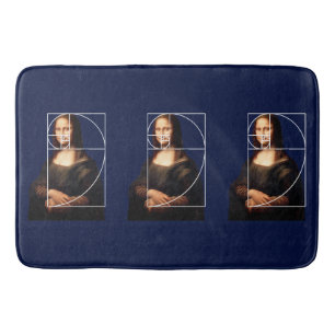 Leonardo da Vinci Mona Lisa Fibonacci Sequence Badrumsmatta