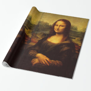 Leonardo Da Vinci Mona Lisa Fine Art Painting Presentpapper