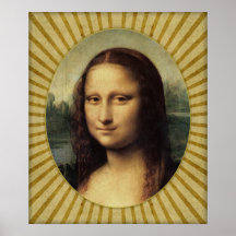 Leonardo da Vinci - Mona Lisa i detalj