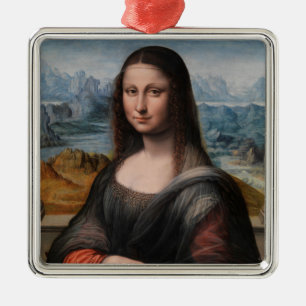 Leonardo da Vinci Mona Lisa Julgransprydnad Metall