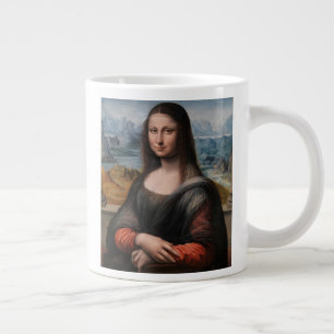 Leonardo da Vinci Mona Lisa Jumbo Mugg