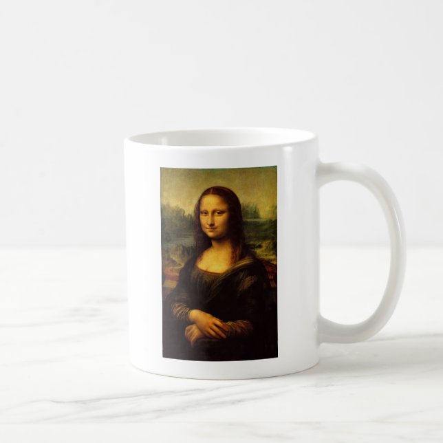 Leonardo da Vinci, Mona Lisa Kaffemugg (Höger)