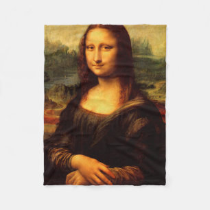 LEONARDO DA VINCI - Mona Lisa, La Gioconda 1503 Fleecefilt