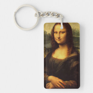 LEONARDO DA VINCI - Mona Lisa, La Gioconda 1503 Nyckelring