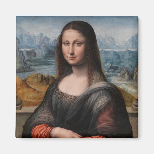 Leonardo da Vinci | Mona Lisa Magnet (Framsidan)