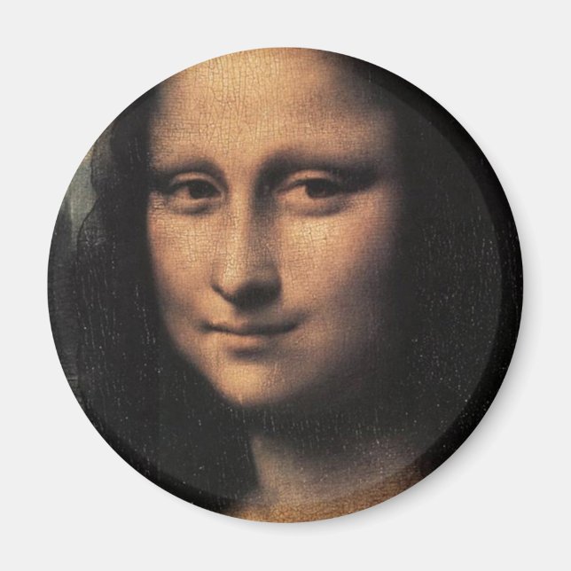 Leonardo Da Vinci - Mona Lisa Magnet (Framsidan)
