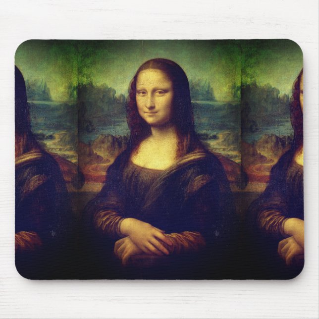 LEONARDO DA VINCI ’MONA LISA’ MUSE PAD MUSMATTA (Framsidan)