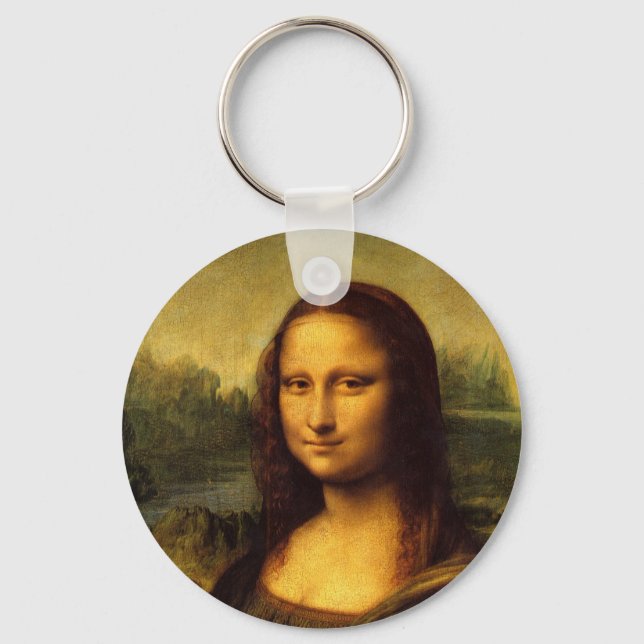 Leonardo Da Vinci Mona Lisa Nyckelring (Framsida)