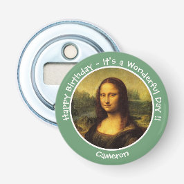 Leonardo da Vinci Mona Lisa Party Collection Flasköppnare