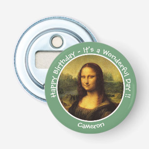 Leonardo da Vinci Mona Lisa Party Collection Flasköppnare
