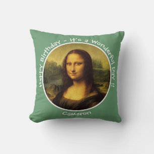Leonardo da Vinci Mona Lisa Party Collection Kudde