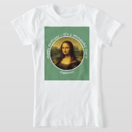 Leonardo da Vinci Mona Lisa Party Collection T Shirt