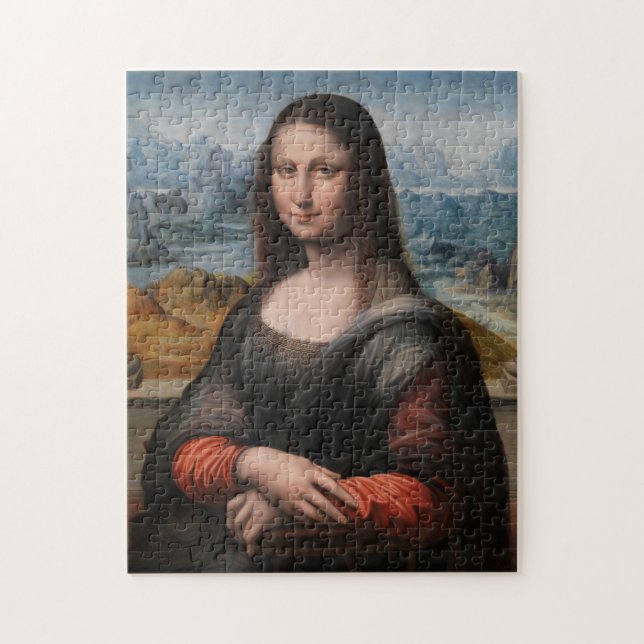 Leonardo da Vinci| Mona Lisa Pussel (Vertikal)