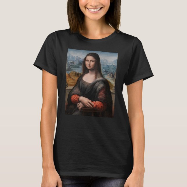 Leonardo da Vinci| Mona Lisa T-shirt (Framsida)