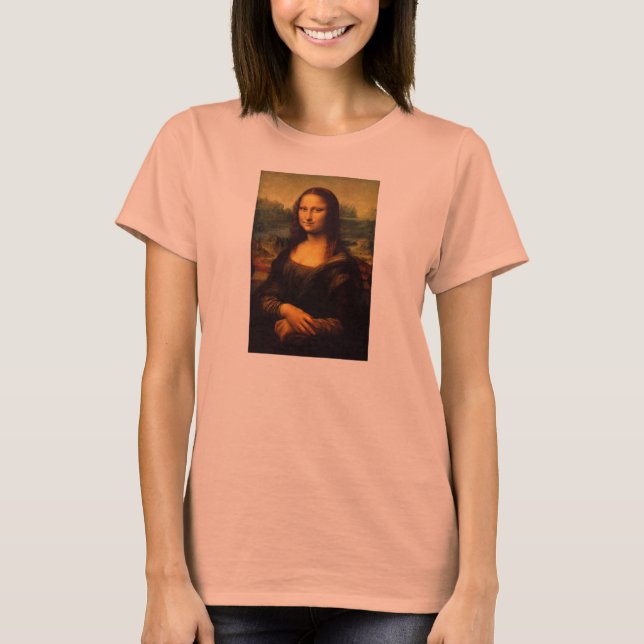 Leonardo Da Vinci - Mona Lisa Tee (Framsida)