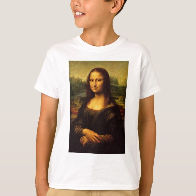 Leonardo Da Vinci Mona Lisa Tröja (Framsida)