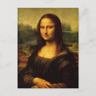 Leonardo Da Vinci Mona Lisa Vykort