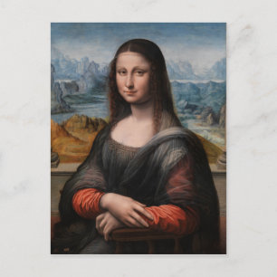 Leonardo da Vinci  Mona Lisa Vykort