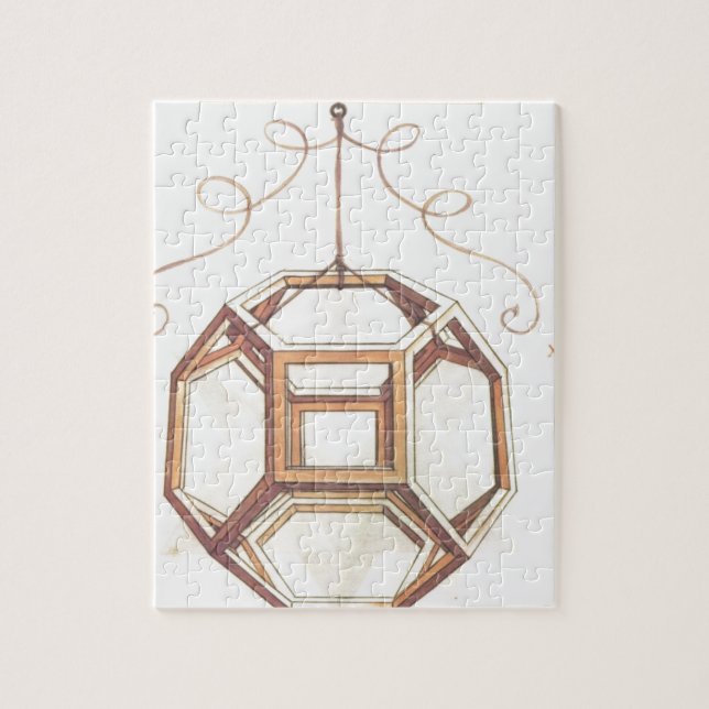 Leonardo Da Vinci Octahedron Pussel (Vertikal)