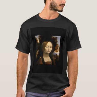 Leonardo Da Vinci Painting: Ginevra De'Benci, 147 T Shirt