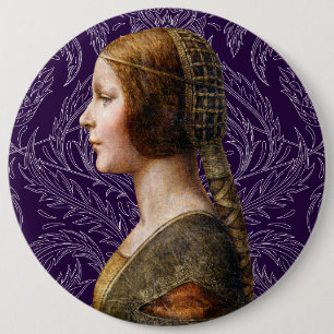 Leonardo da Vinci Porträtt La Bella Principessa Knapp