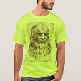 Leonardo da Vinci Porträtt T-Shirt