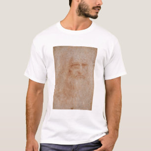 Leonardo Da Vinci, Presumed Self-Porträtt T Shirt