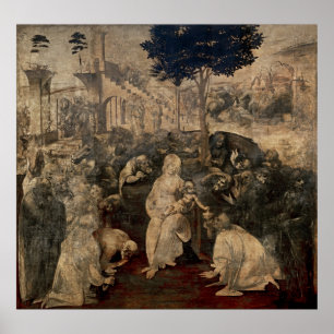 Leonardo da Vinci-programmet för Magi Poster