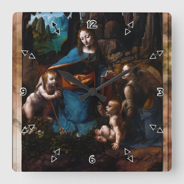 Leonardo da Vinci-programmets bidrag till Sten Fyrkantig Klocka (Framsida)