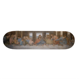 Leonardo da Vinci:s sista leverans Old School Skateboard Bräda 18 Cm