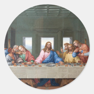 Leonardo da Vinci:s sista leverans Runt Klistermärke