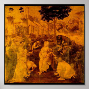 Leonardo Da Vinci:s utnämning av Magi Poster