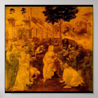 Leonardo Da Vinci:s utnämning av Magi Poster