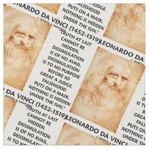 Leonardo Da Vinci sanning kan inte vara det gömda Tyg