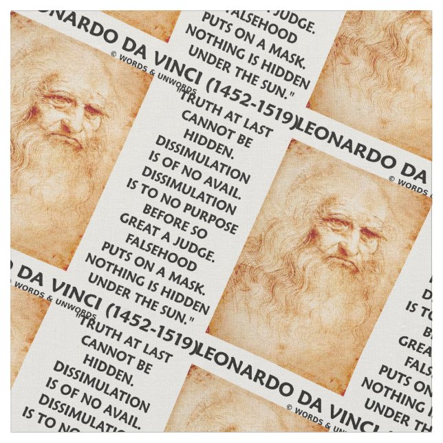 Leonardo Da Vinci sanning kan inte vara det gömda Tyg (Närbild)