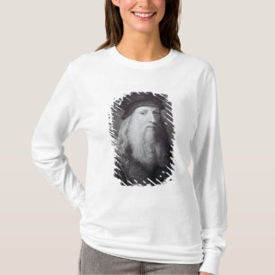 Leonardo Da Vinci som inristas av Raphael T Shirt